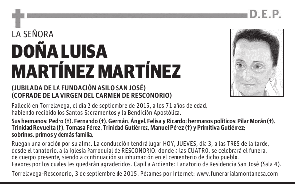 Luisa Martínez Martínez