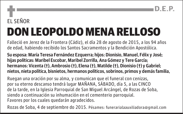 Leopoldo Mena Relloso