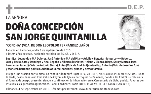 Concepción San Jorge Quintanilla