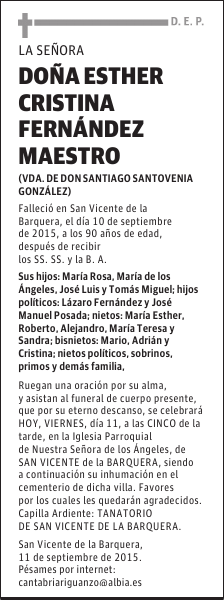 Esther Cristina Fernández Maestro