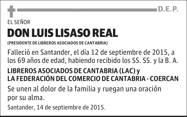 Luis Lisaso Real