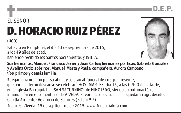 Horacio Ruiz Pérez