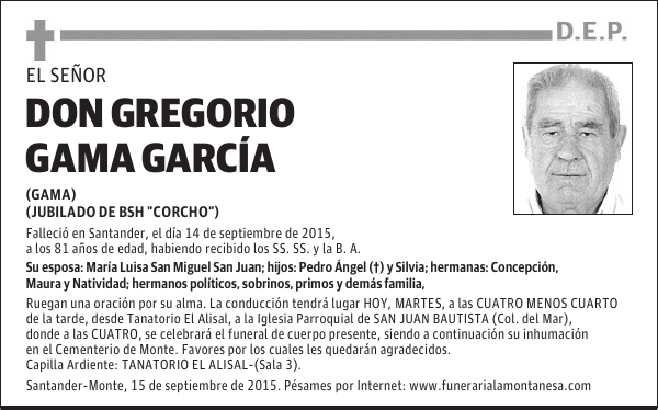 Gregorio Gama García