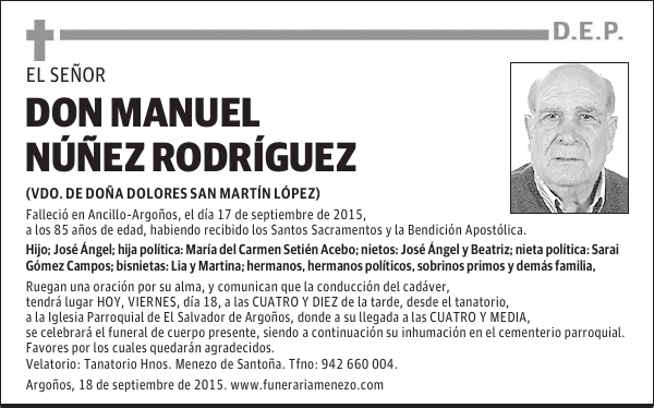 Manuel Núñez Rodríguez