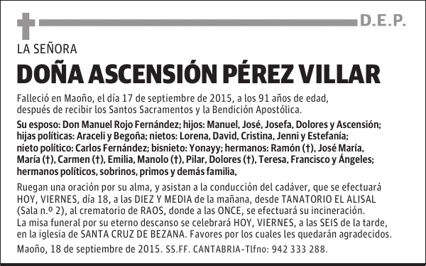 Ascensión Pérez Villar