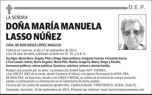 María Manuela Lasso Núñez