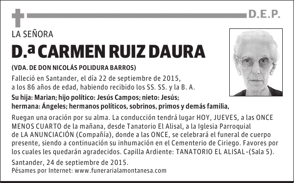 Carmen Ruiz Daura