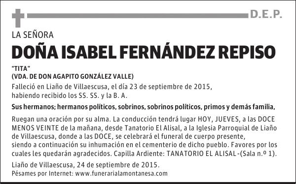 Isabel Fernández Repiso