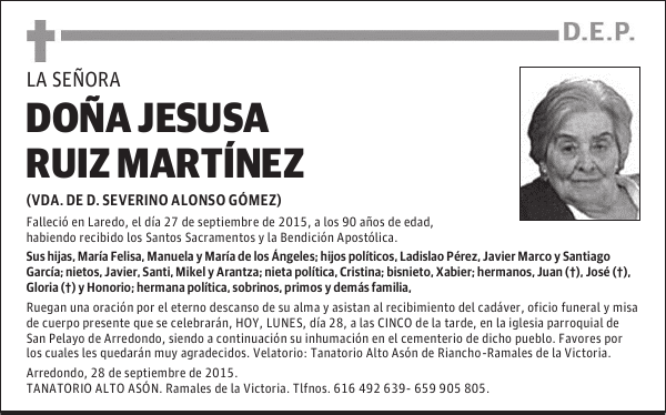 JESUSA RUIZ MARTINEZ