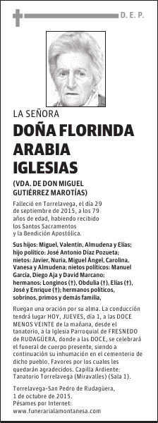 Florinda Arabia Iglesias