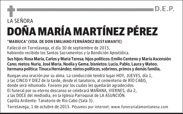María Martínez Pérez