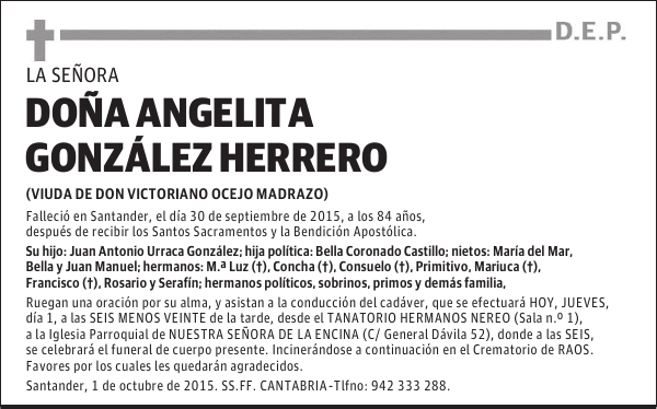 Angelita González Herrero