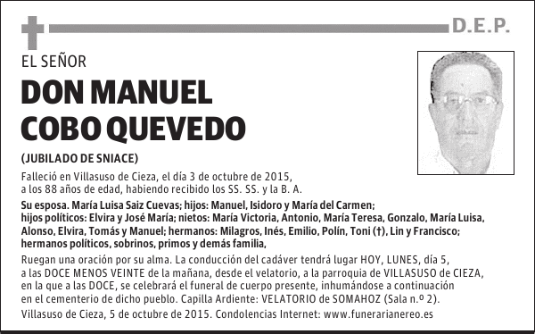 Manuel Cobo Quevedo