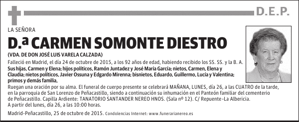 CARMEN SOMONTE DIESTRO