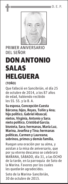 Antonio Salas Helguera