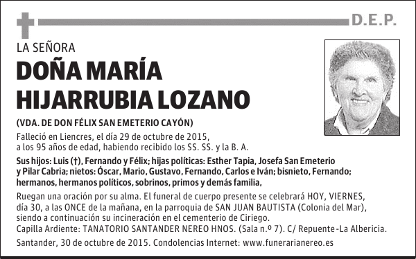 María Hijarrubia Lozano