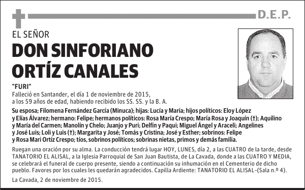 Sinforiano Ortiz Canales
