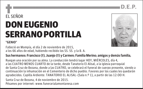 Eugenio Serrano Portilla