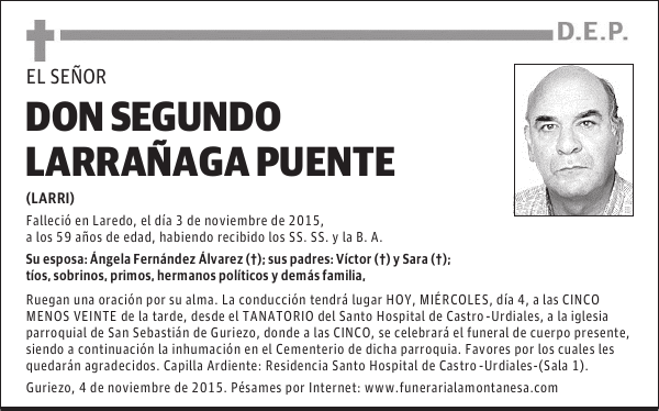 Segundo Larrañaga Puente