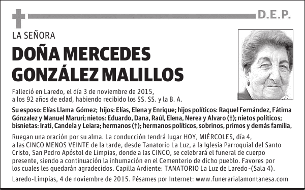 Mercedes González Malillos