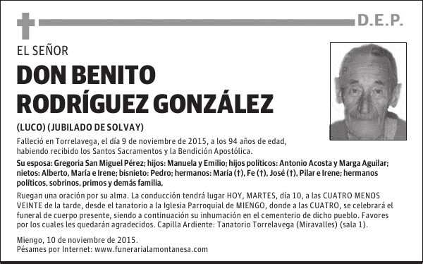 Don Benito Rodríguez González