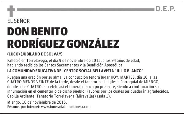 Don Benito Rodríguez González