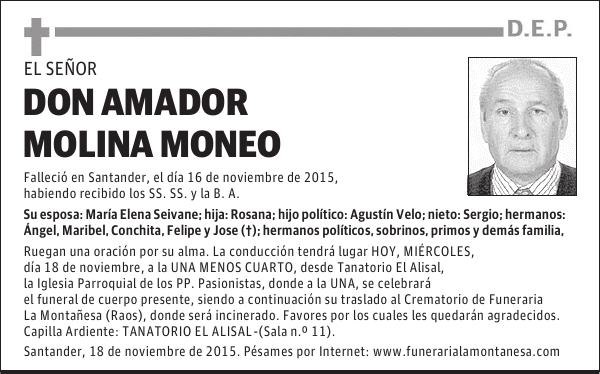 Amador Molina Moneo