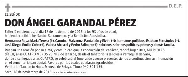 Ángel Garandal Pérez
