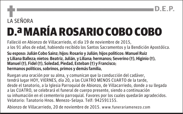 María Rosario Cobo Cobo