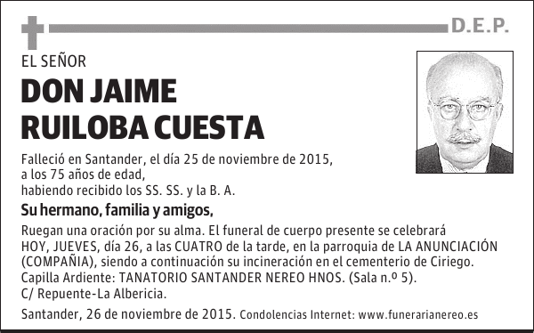 Jaime Ruiloba Cuesta