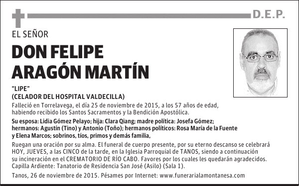 Felipe Aragón Martín