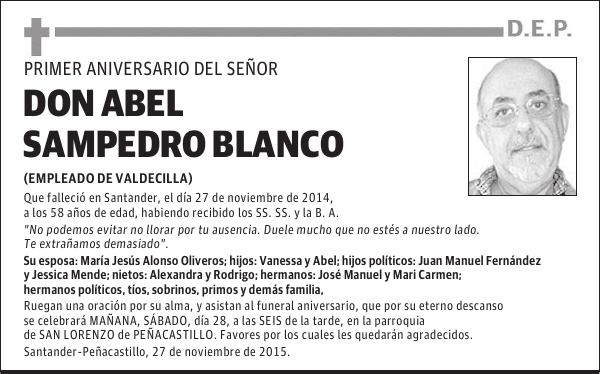 Abel Sampedro Blanco