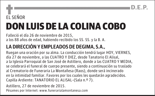 Luis de la Colina Cobo 3
