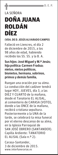 Juana Roldán Díez