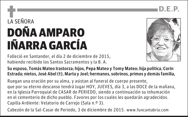 Amparo Iñarra García