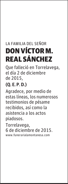 Víctor M. Real Sánchez