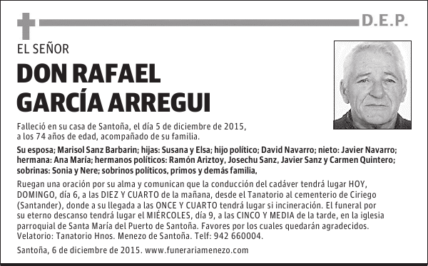 RAFAEL GARCÍA ARREGUI