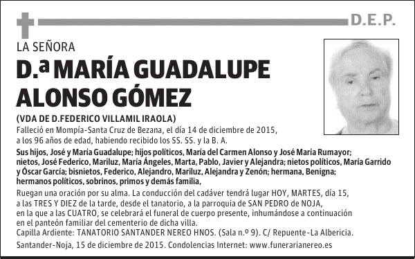 María Guadalupe Alonso Gómez