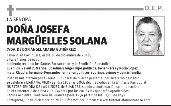 Josefa Margüelles Solana