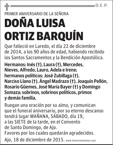 Luisa Ortiz Barquín