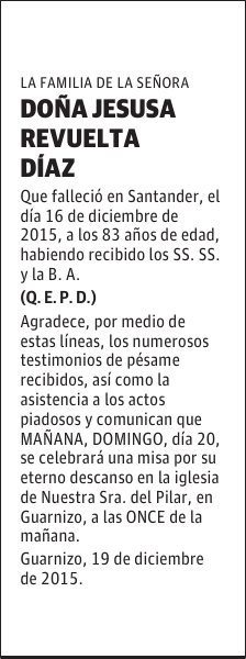 Jesusa Revuelta Diaz