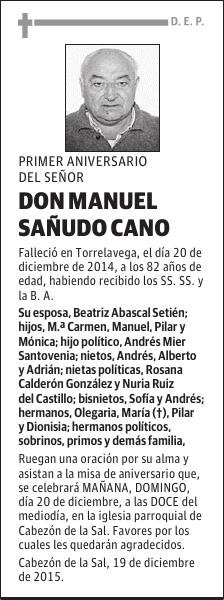 Manuel Sañudo Cano