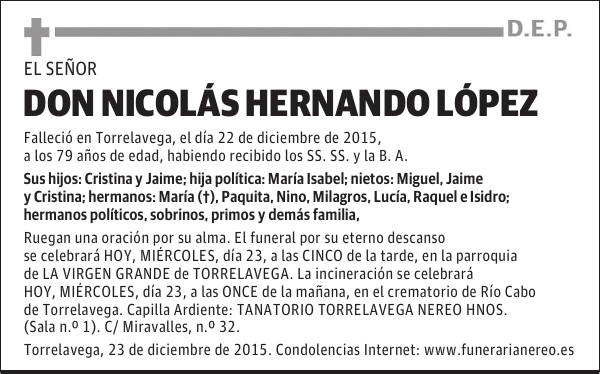 Nicolas Hernando LÃ³pez