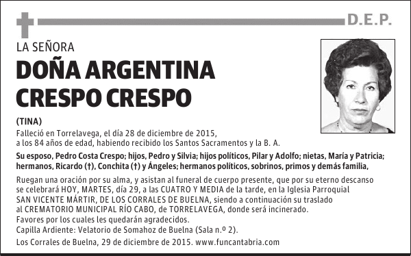 Argentina Crespo Crespo