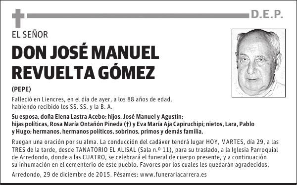 JosÃ© Manuel Revuelta GÃ³mez