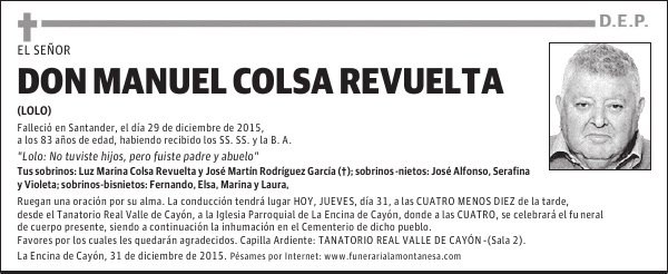 Manuel Colsa Revuelta 2