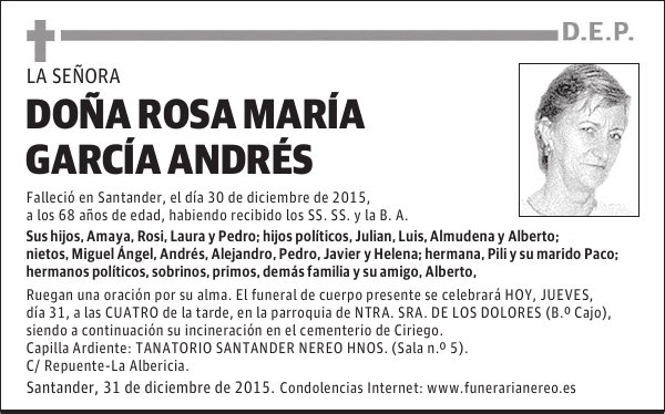 Rosa María García Andrés