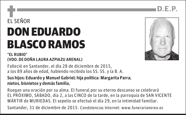 Eduardo Blasco Ramos
