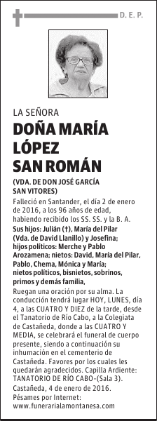 María López San Román