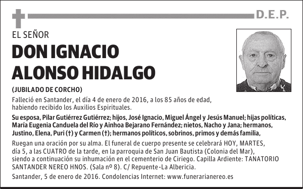 IGNACIO ALONSO HIDALGO